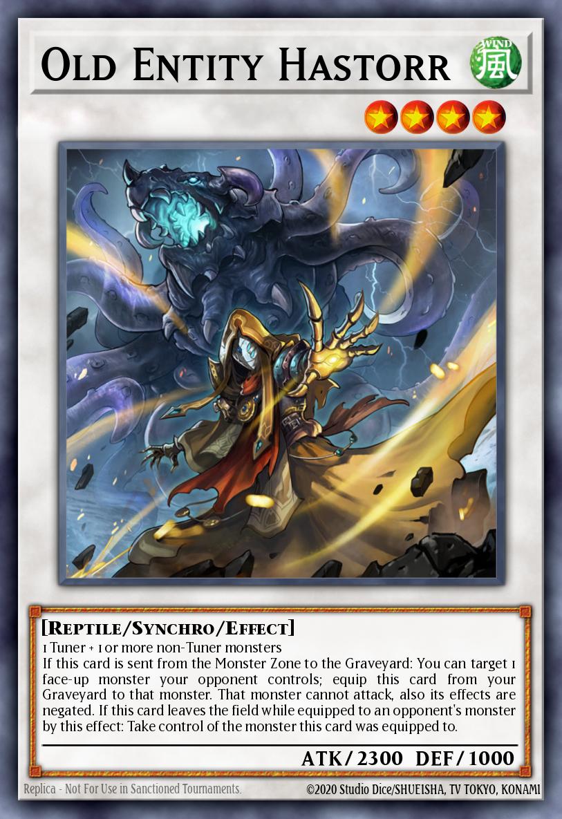 Old Entity Hastorr Yu-Gi-Oh card