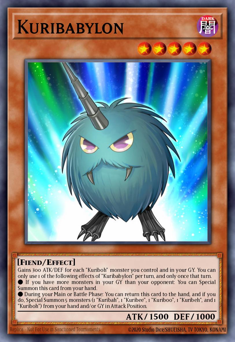 Kuribabylon Yu-Gi-Oh card