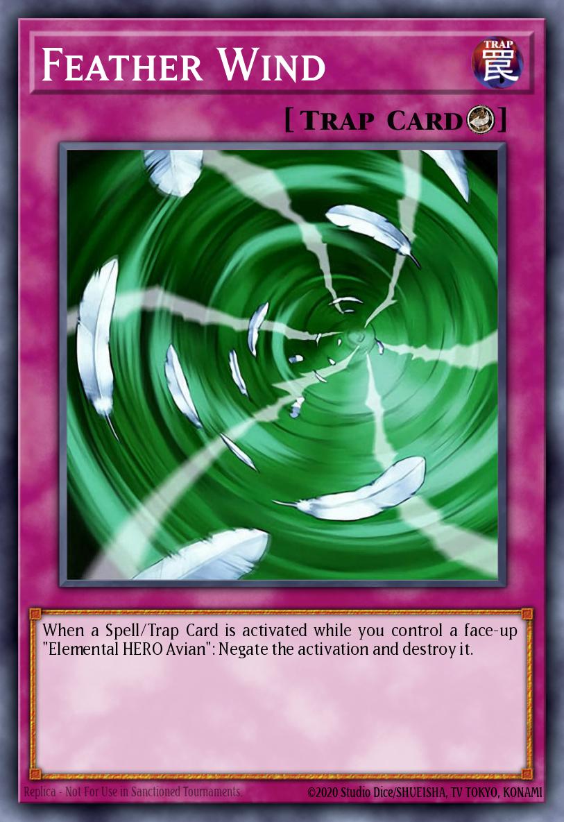 Feather Wind Yu-Gi-Oh card