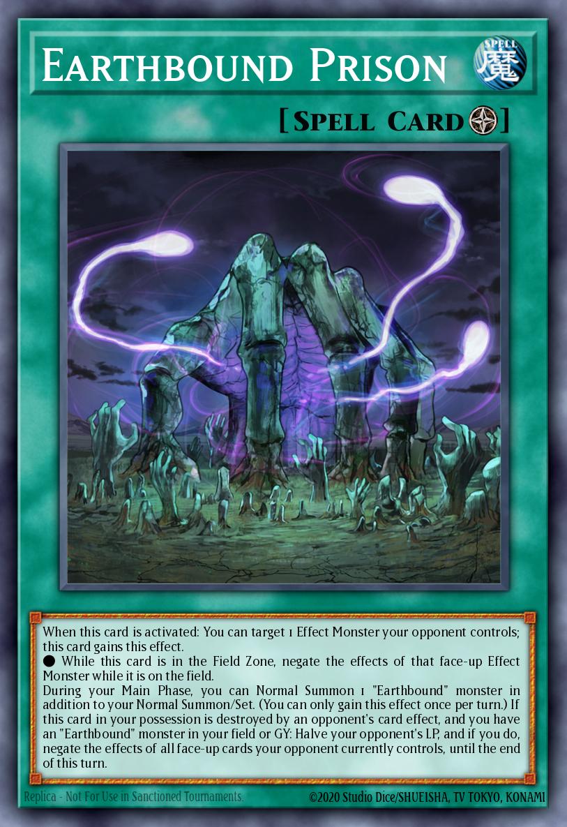 Earthbound Prison Yu-Gi-Oh card