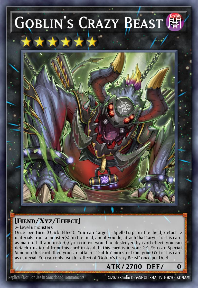 Goblin's Crazy Beast Yu-Gi-Oh card