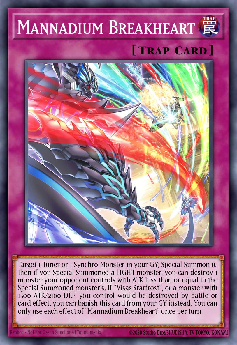 Mannadium Breakheart Yu-Gi-Oh card