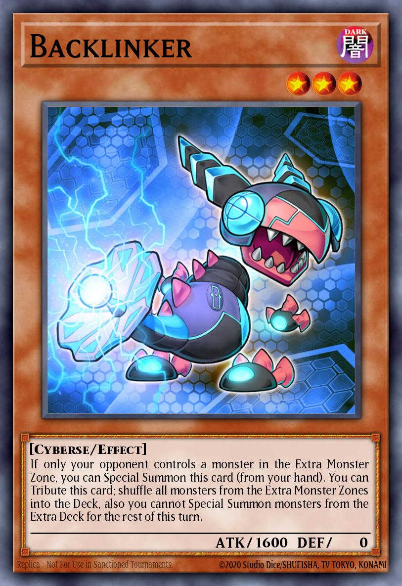 Backlinker Yu-Gi-Oh card