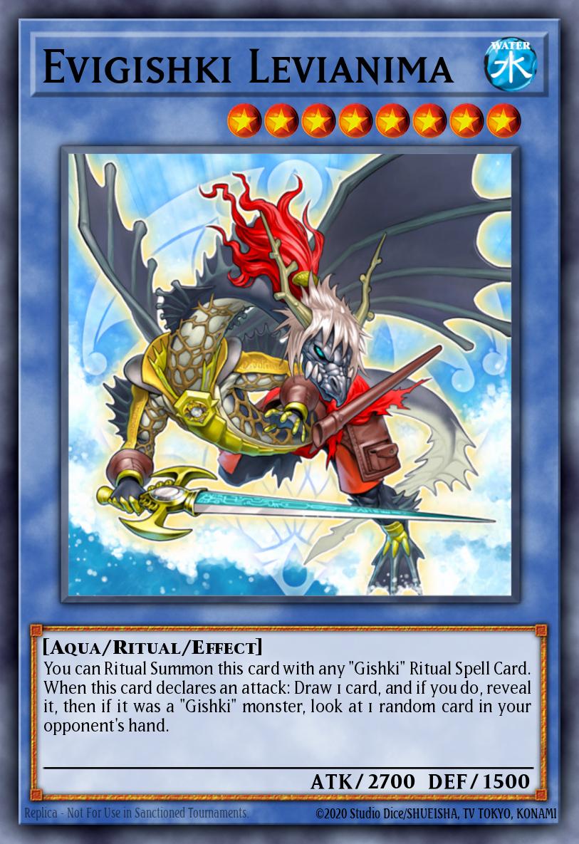 Evigishki Levianima Yu-Gi-Oh card