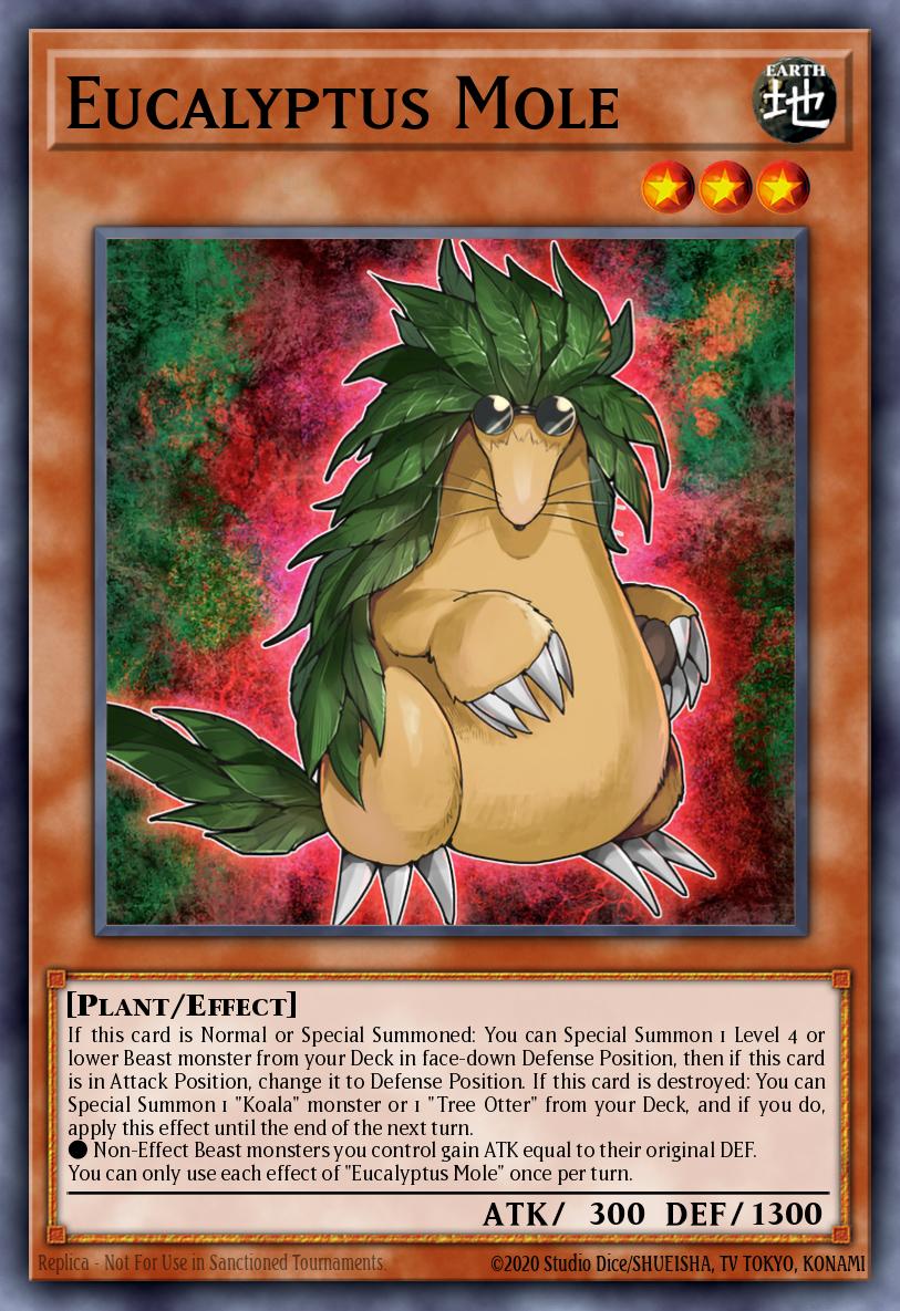 Eucalyptus Mole Yu-Gi-Oh card