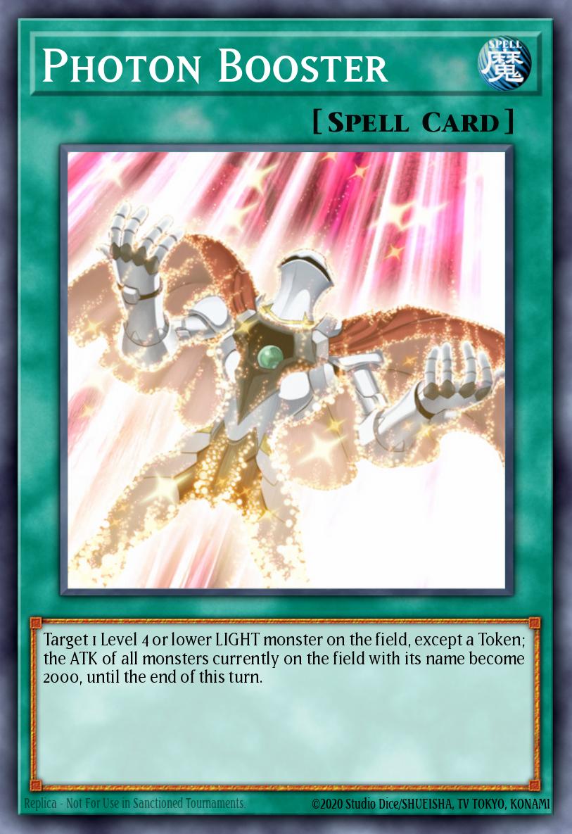 Photon Booster Yu-Gi-Oh card