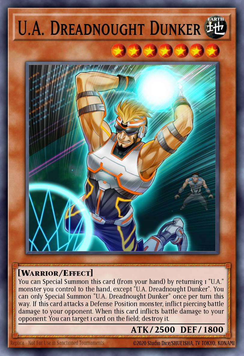 U.A. Dreadnought Dunker Yu-Gi-Oh card