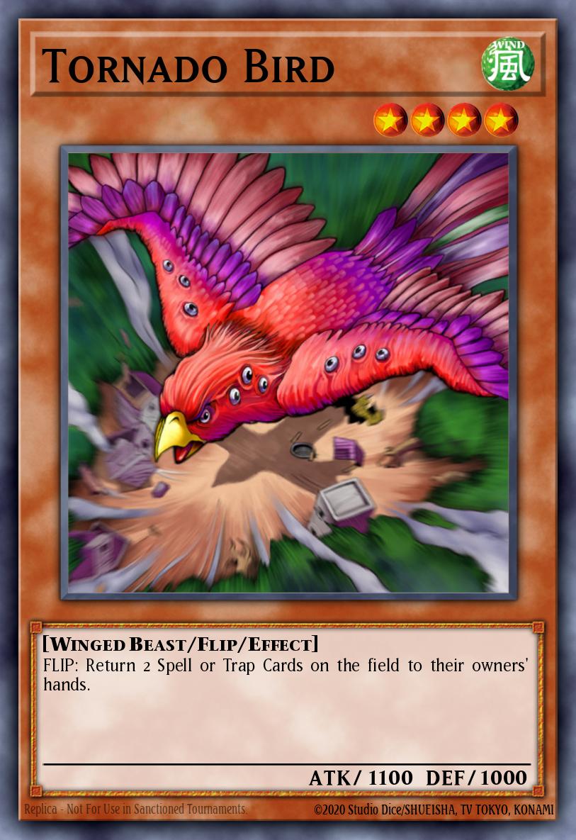Tornado Bird Yu-Gi-Oh card