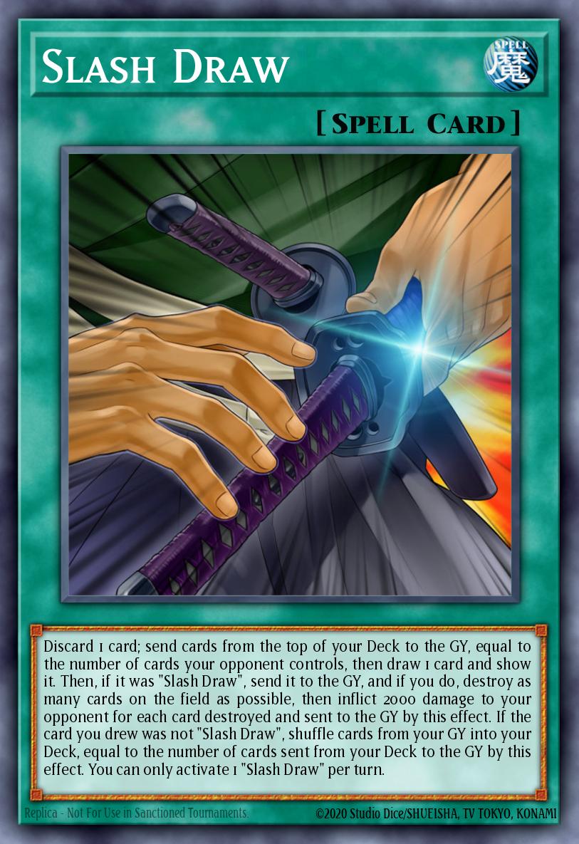 Slash Draw Yu-Gi-Oh card