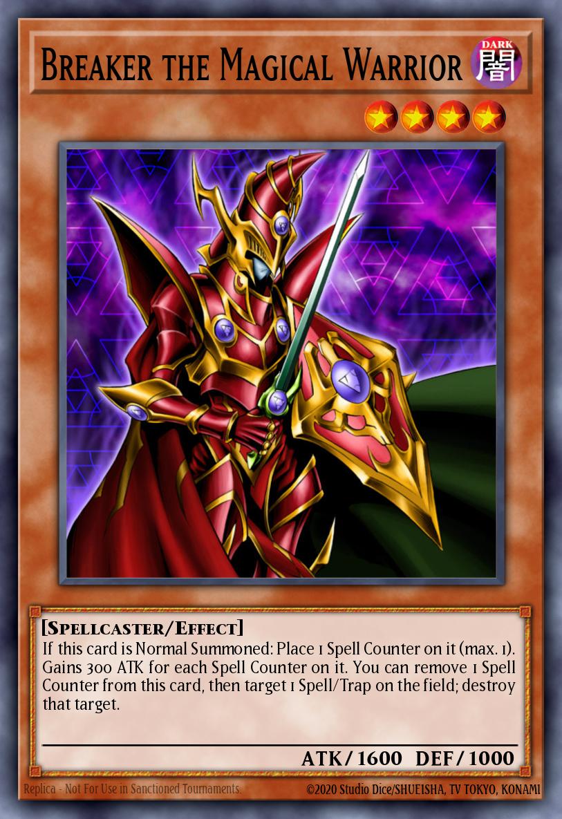 Breaker the Magical Warrior Yu-Gi-Oh card