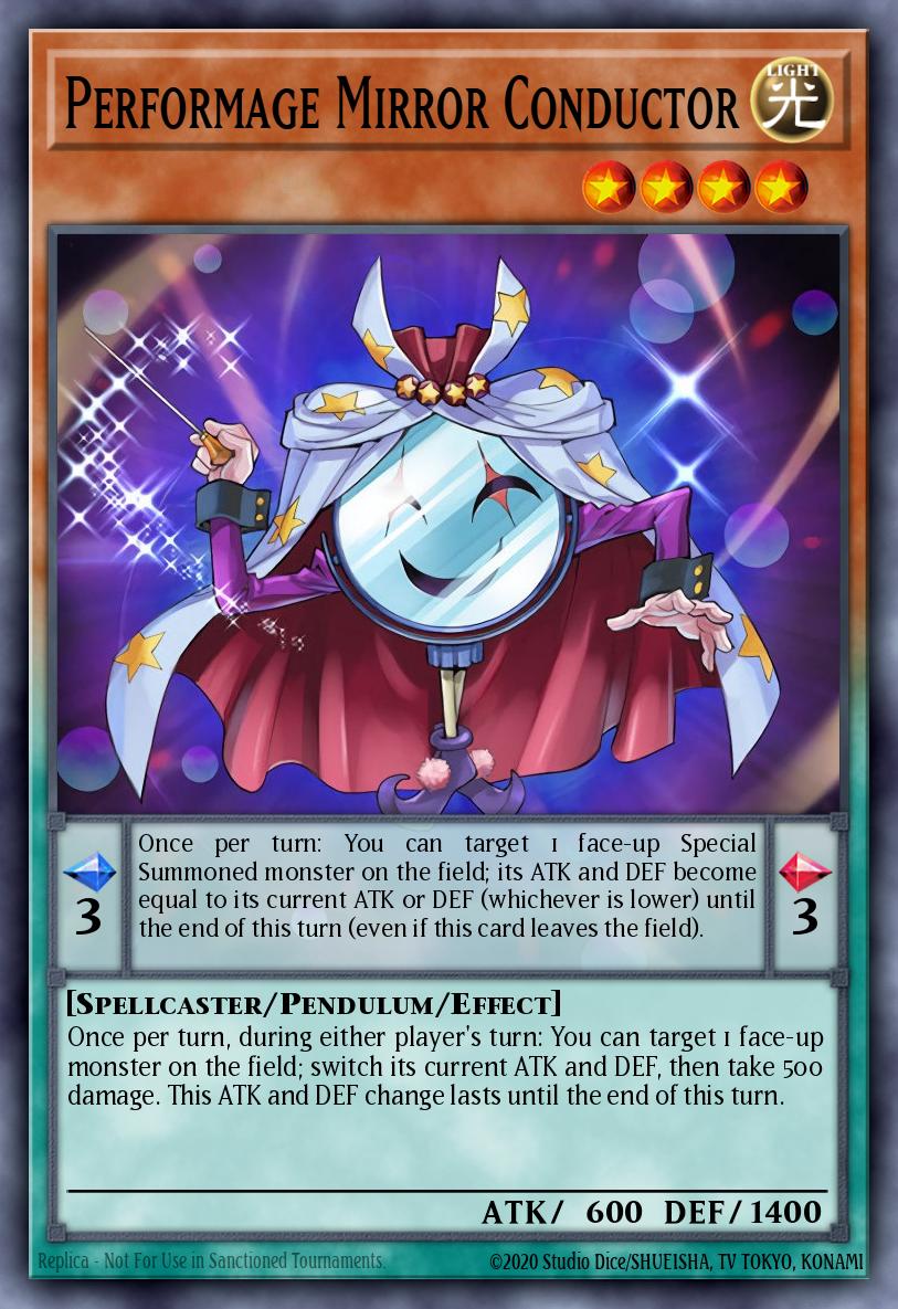 Performage Mirror Conductor Yu-Gi-Oh card