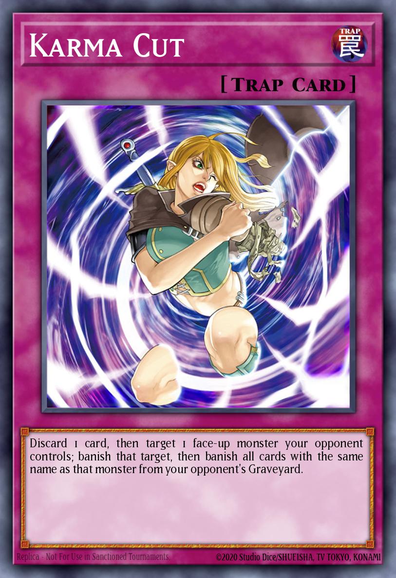 Karma Cut Yu-Gi-Oh card