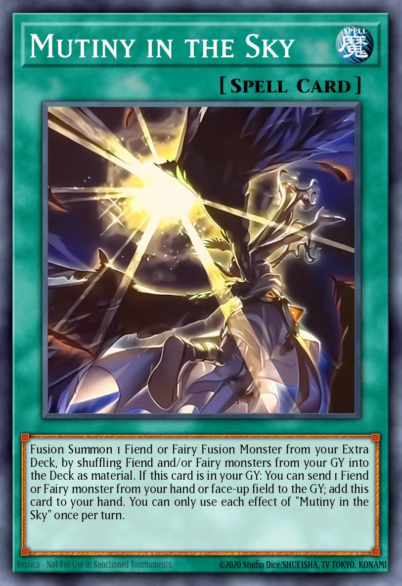 Mutiny in the Sky Yu-Gi-Oh card