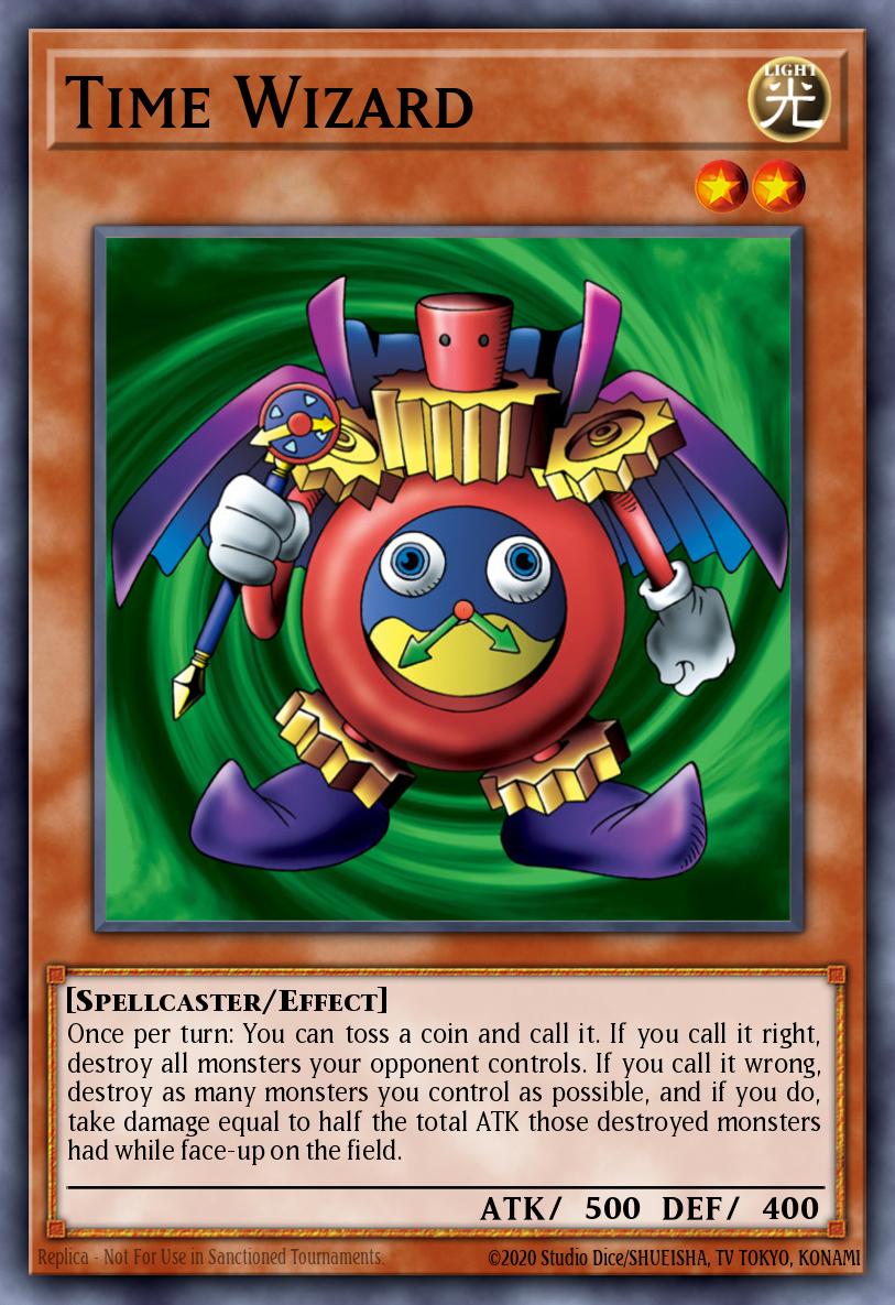 Time Wizard Yu-Gi-Oh card