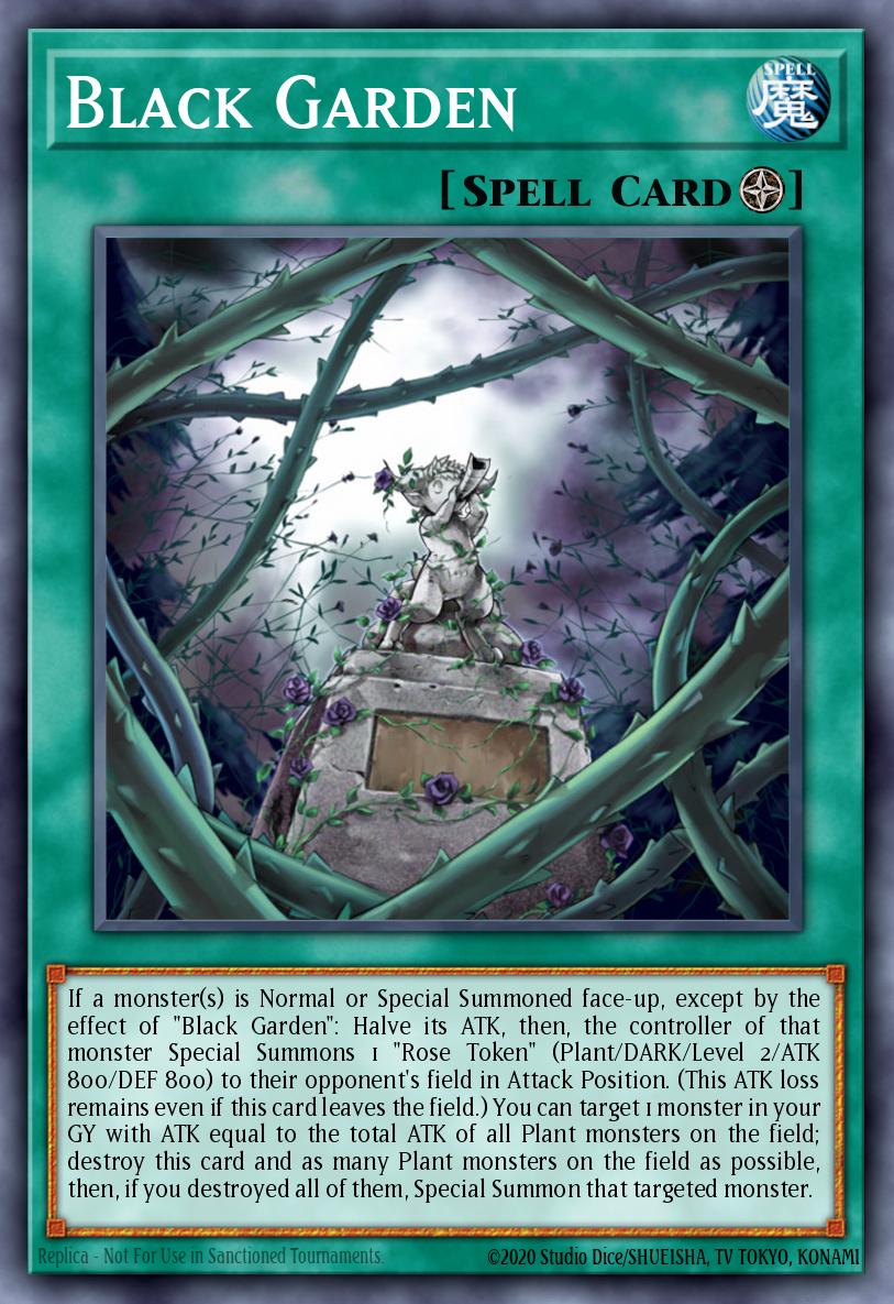 Black Garden Yu-Gi-Oh card
