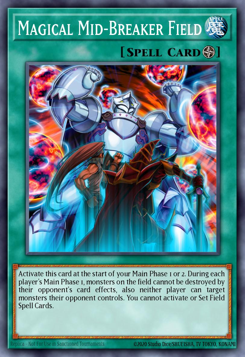 Magical Mid-Breaker Field Yu-Gi-Oh card