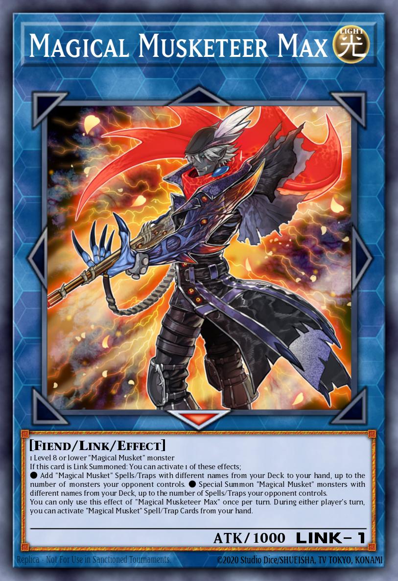 Magical Musketeer Max Yu-Gi-Oh card