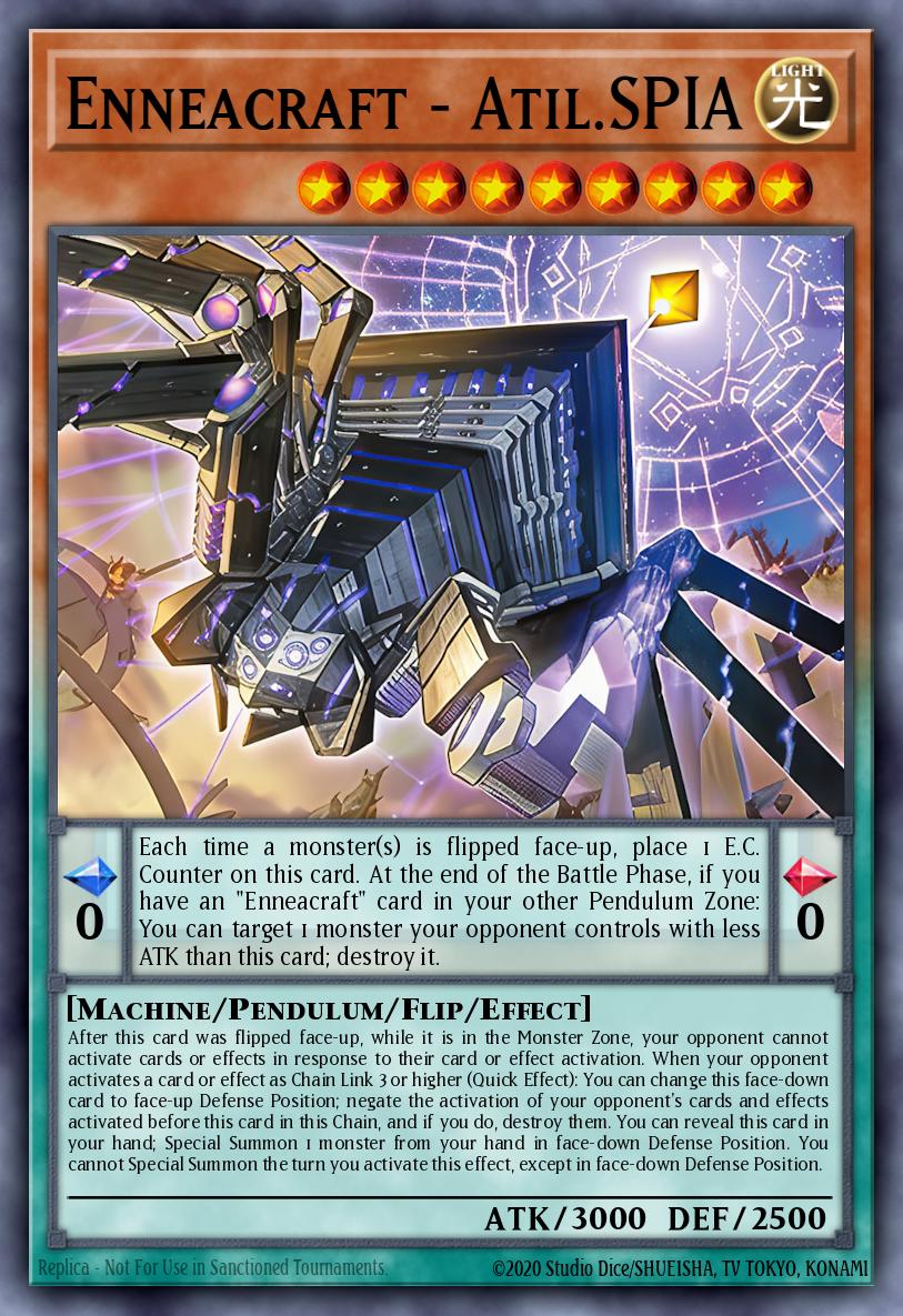 Enneacraft - Atil.SPIA Yu-Gi-Oh card