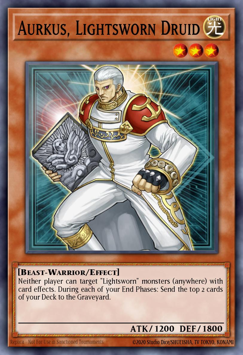 Aurkus, Lightsworn Druid Yu-Gi-Oh card