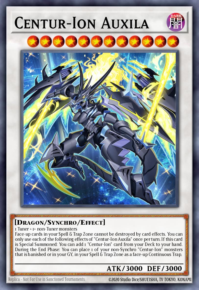 Centur-Ion Auxila Yu-Gi-Oh card