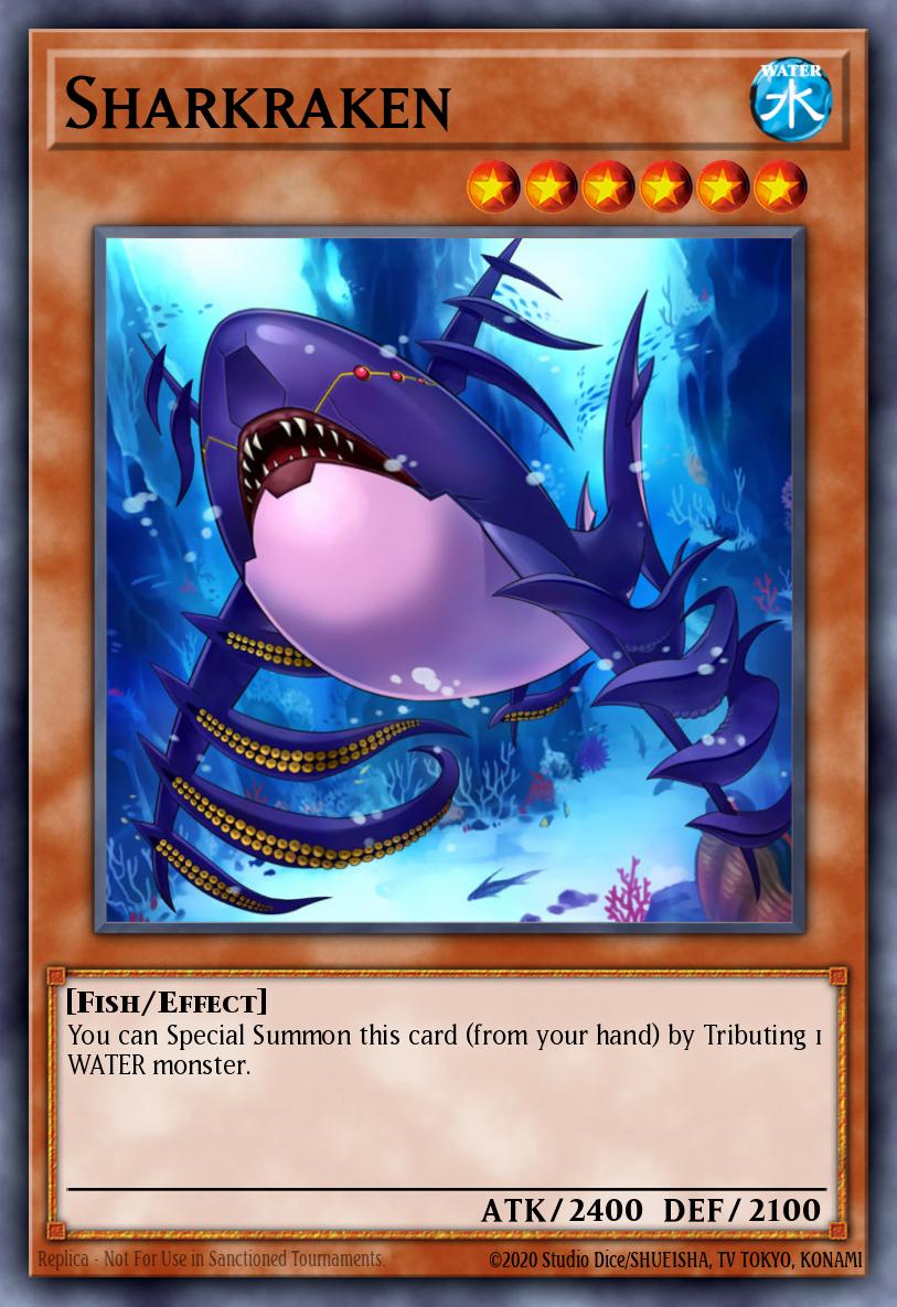 Sharkraken Yu-Gi-Oh card