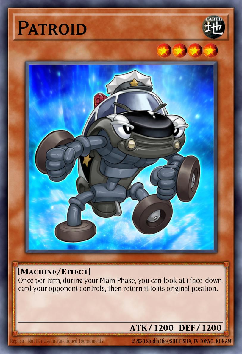 Patroid Yu-Gi-Oh card