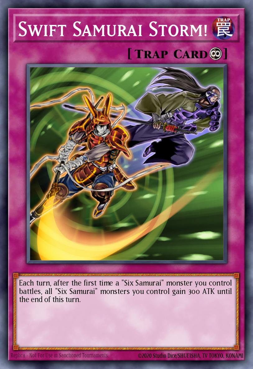 Swift Samurai Storm! Yu-Gi-Oh card
