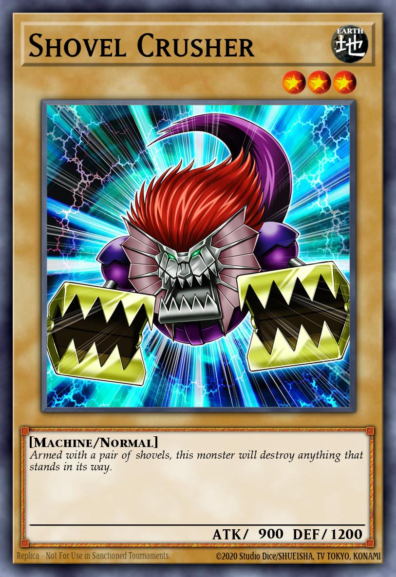 Shovel Crusher Yu-Gi-Oh card