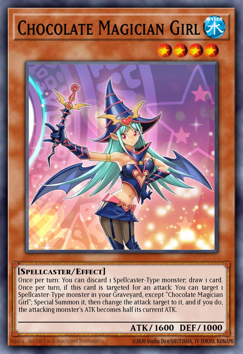 Chocolate Magician Girl Yu-Gi-Oh card