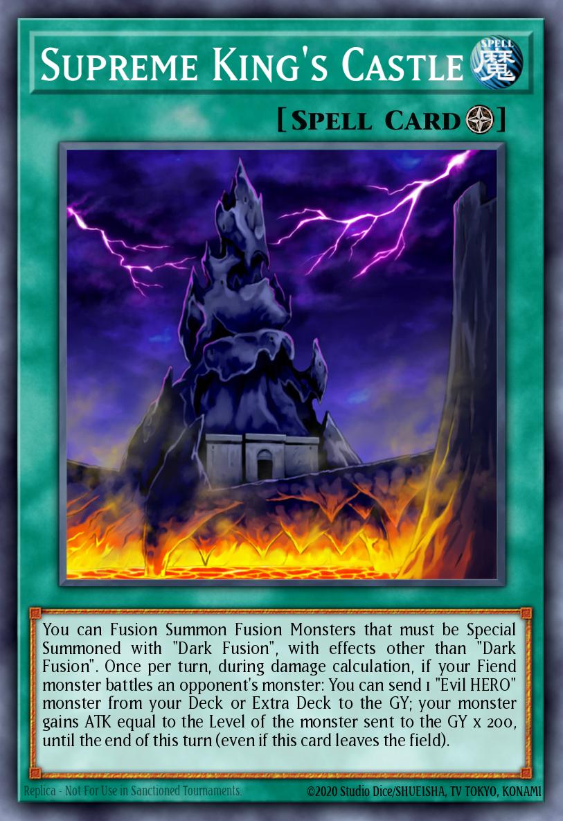 Supreme King's Castle Yu-Gi-Oh card