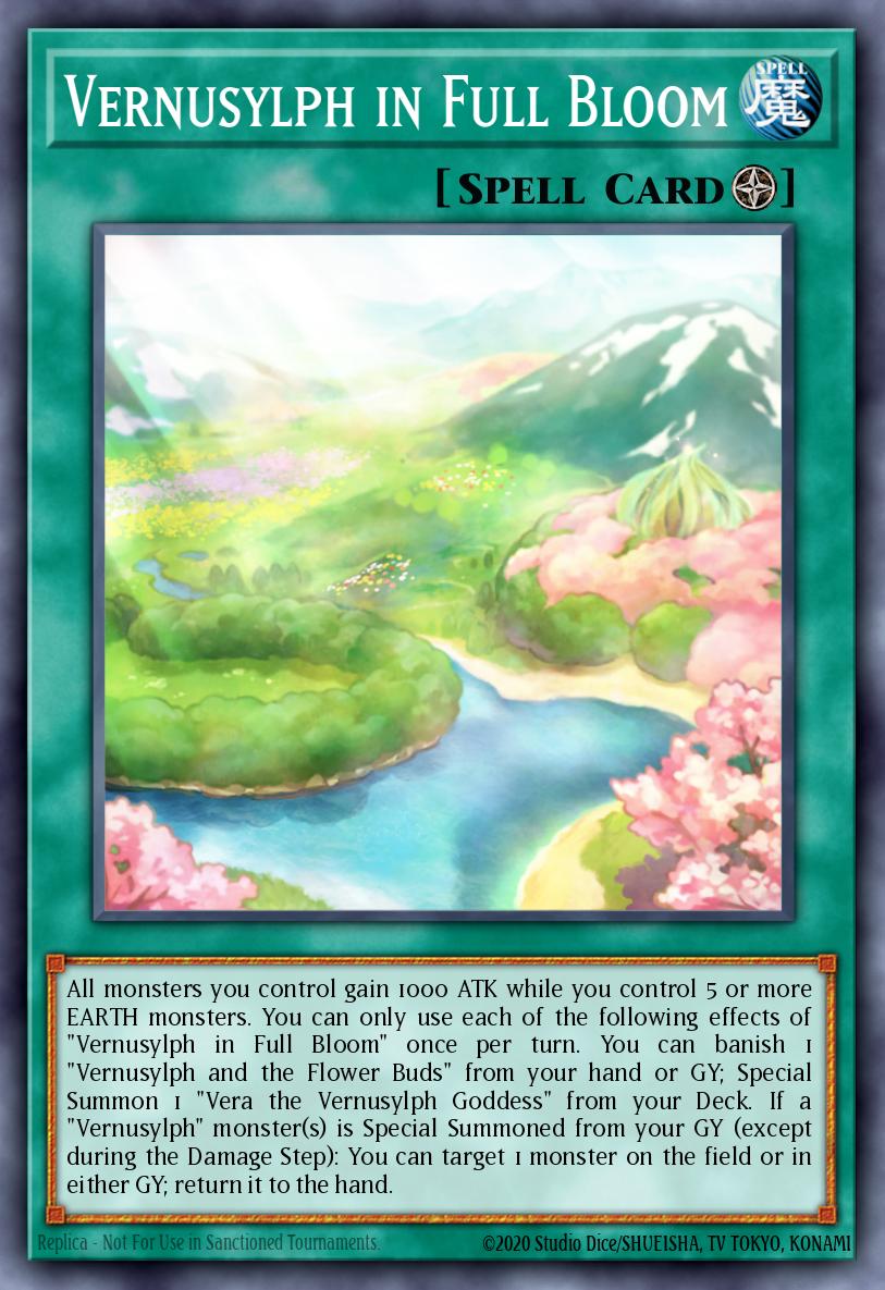 Vernusylph in Full Bloom Yu-Gi-Oh card