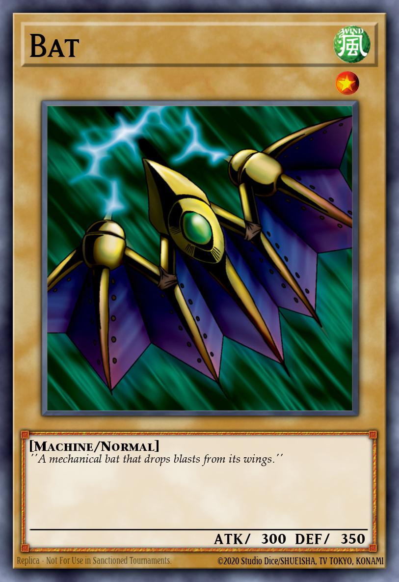 Bat Yu-Gi-Oh card