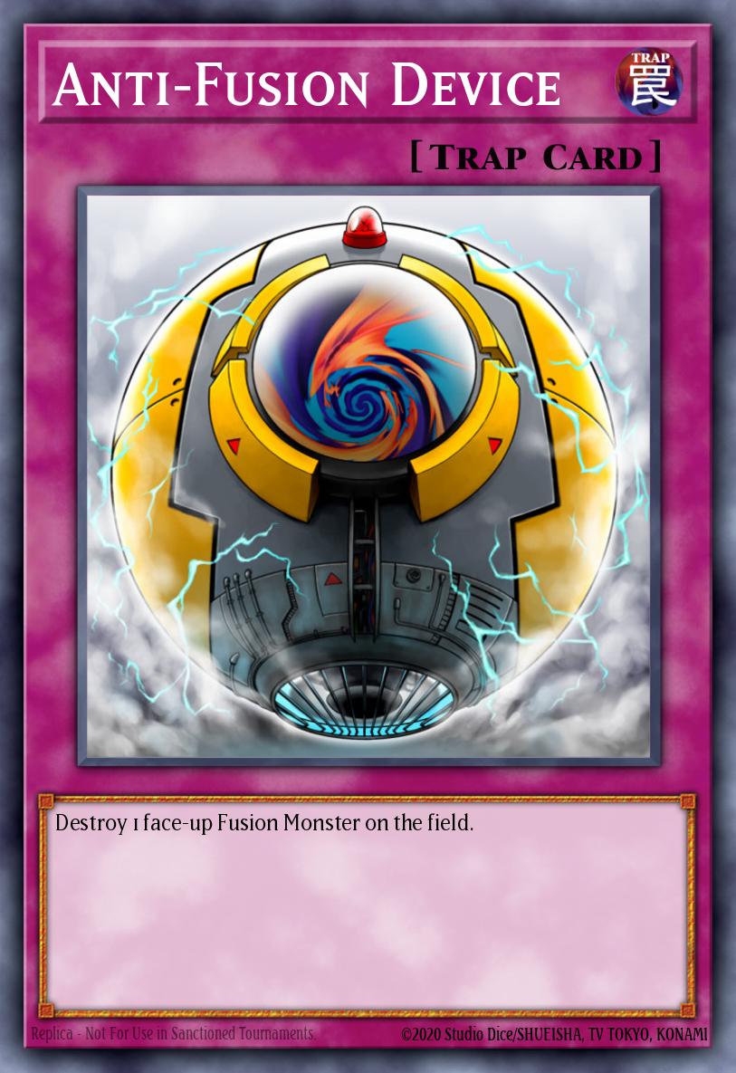 Anti-Fusion Device Yu-Gi-Oh card