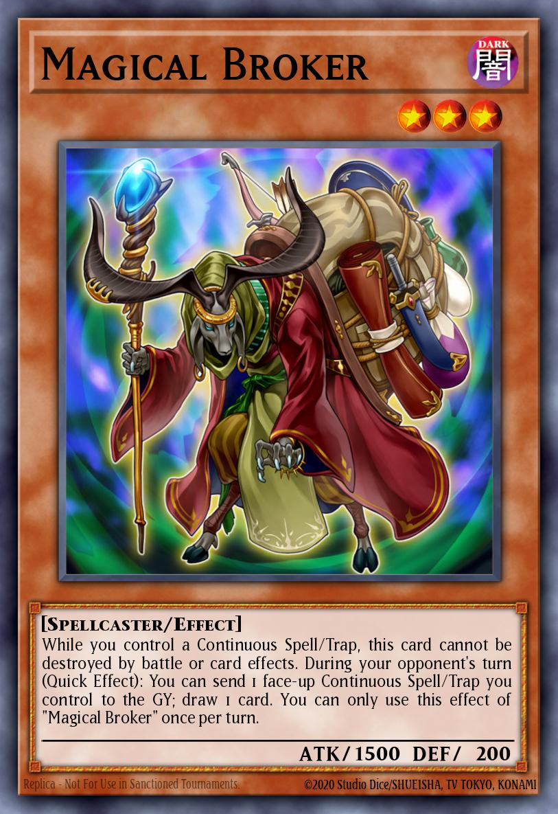 Magical Broker Yu-Gi-Oh card
