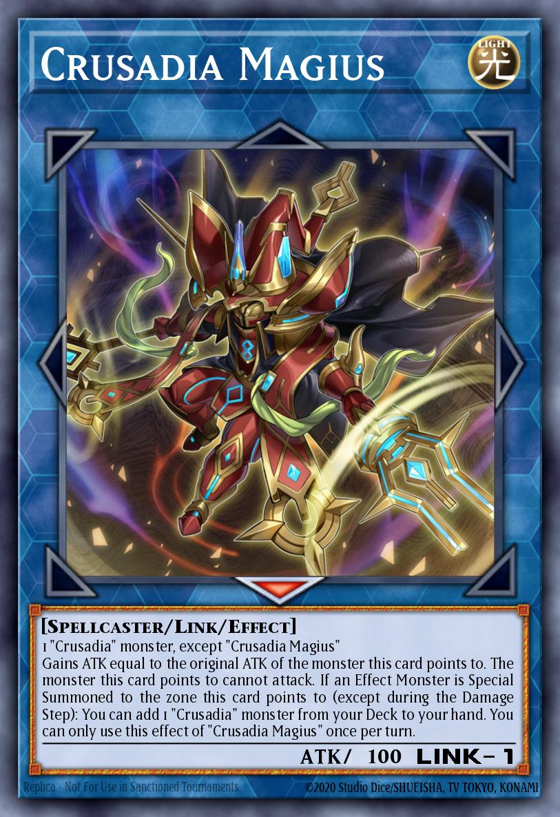 Crusadia Magius Yu-Gi-Oh card