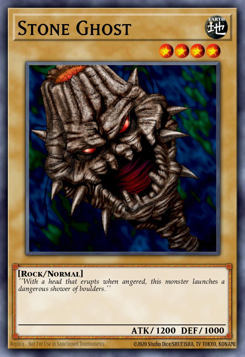 Stone Ghost Yu-Gi-Oh card
