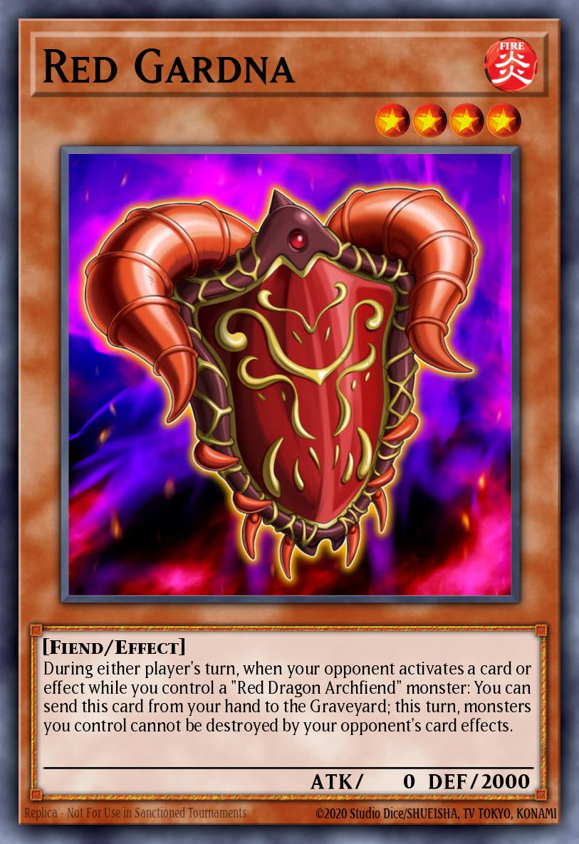 Red Gardna Yu-Gi-Oh card