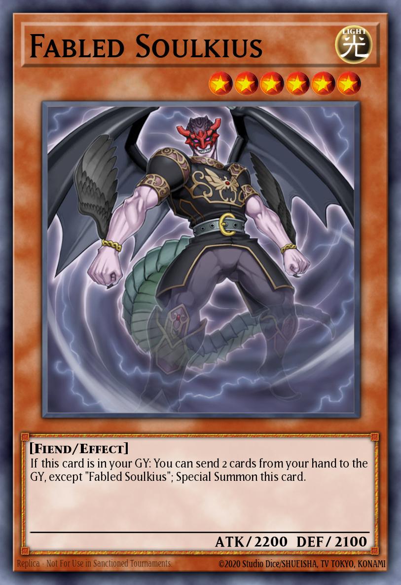 Fabled Soulkius Yu-Gi-Oh card