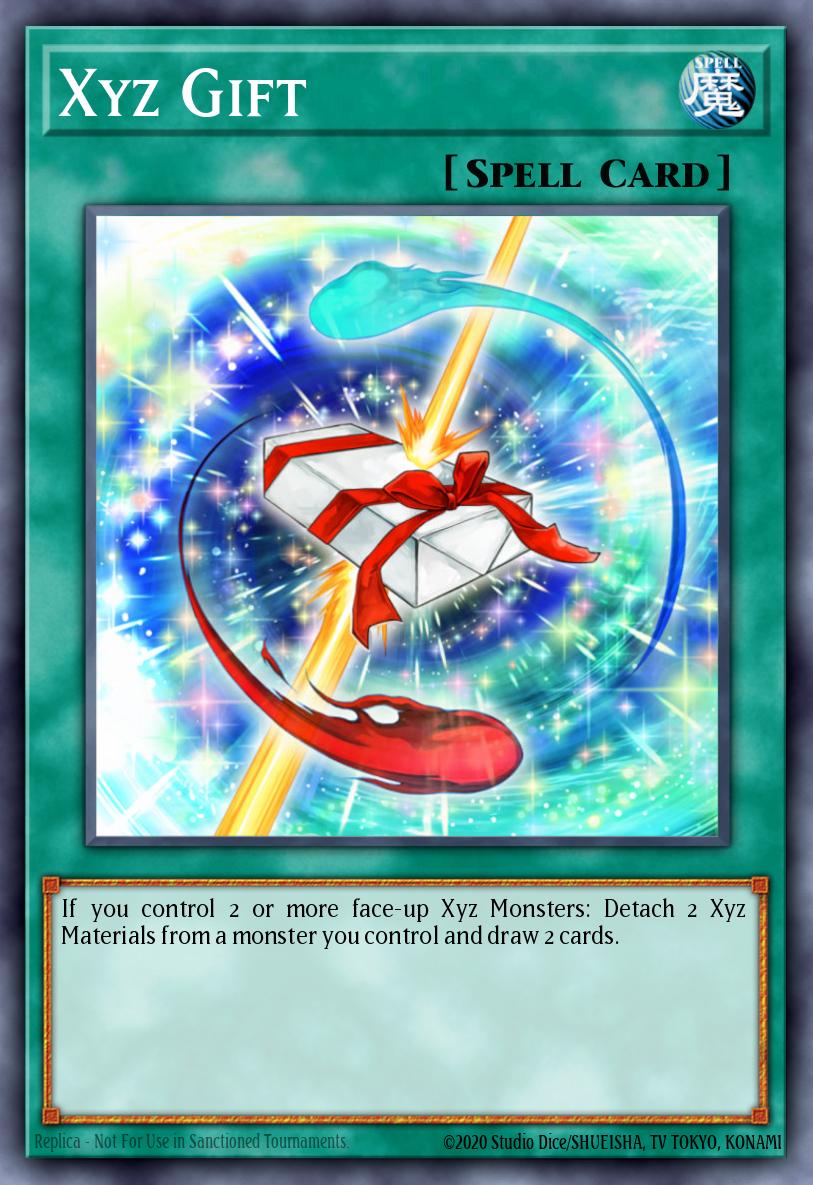 Xyz Gift Yu-Gi-Oh card