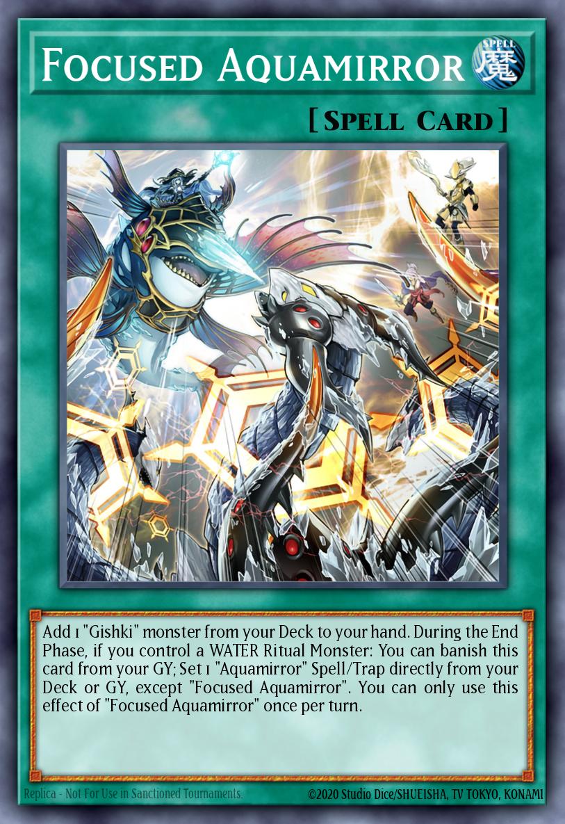 Focused Aquamirror Yu-Gi-Oh card