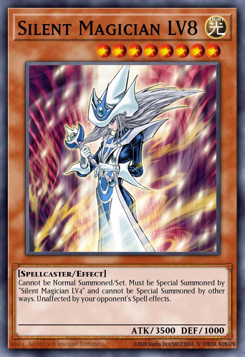 Silent Magician LV8 Yu-Gi-Oh card