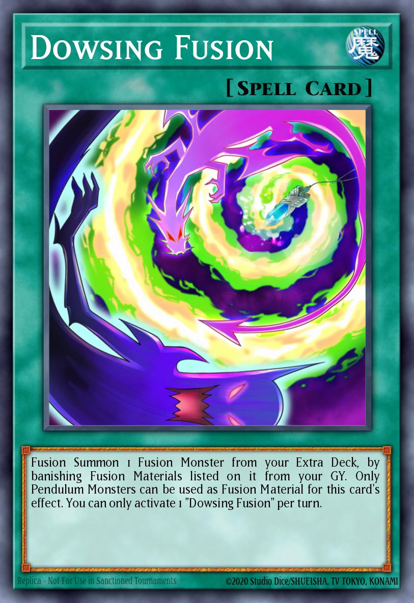Dowsing Fusion Yu-Gi-Oh card