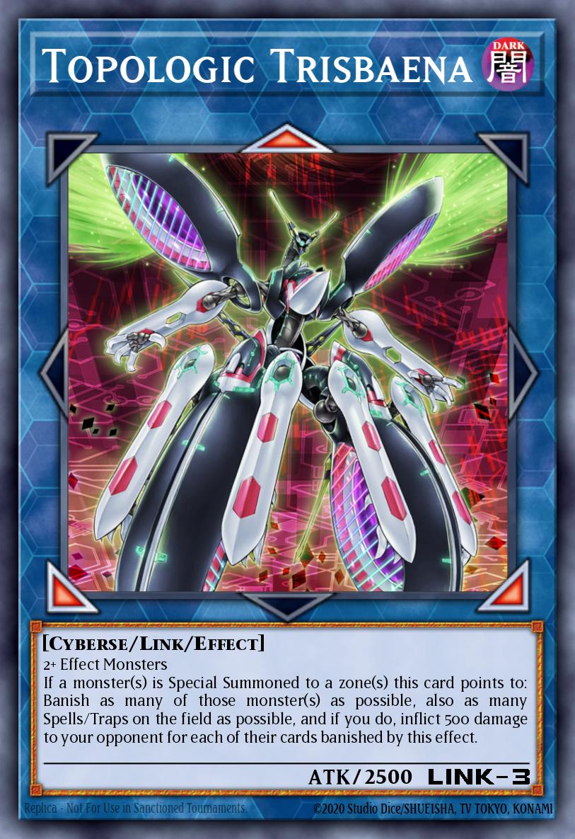 Topologic Trisbaena Yu-Gi-Oh card