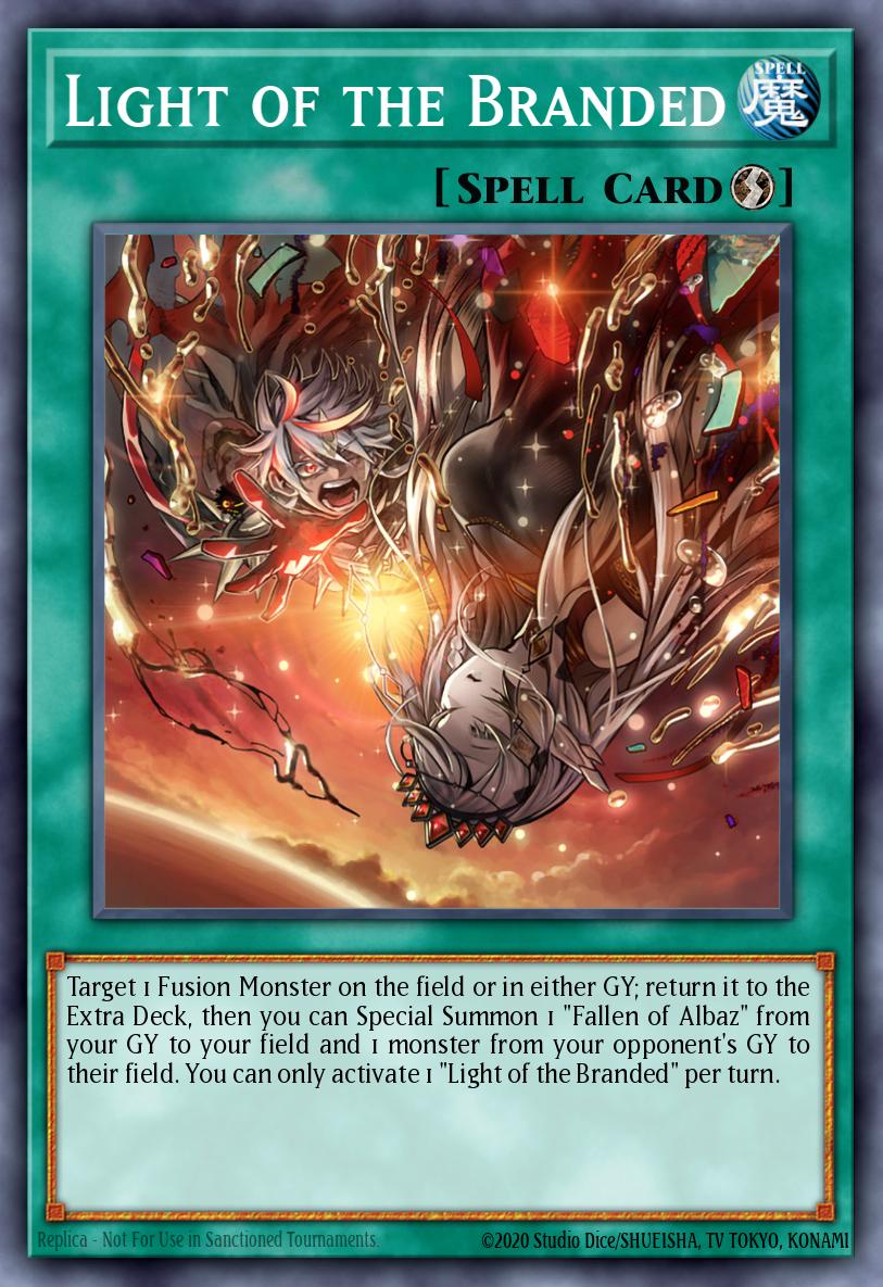 Light of the Branded Yu-Gi-Oh card