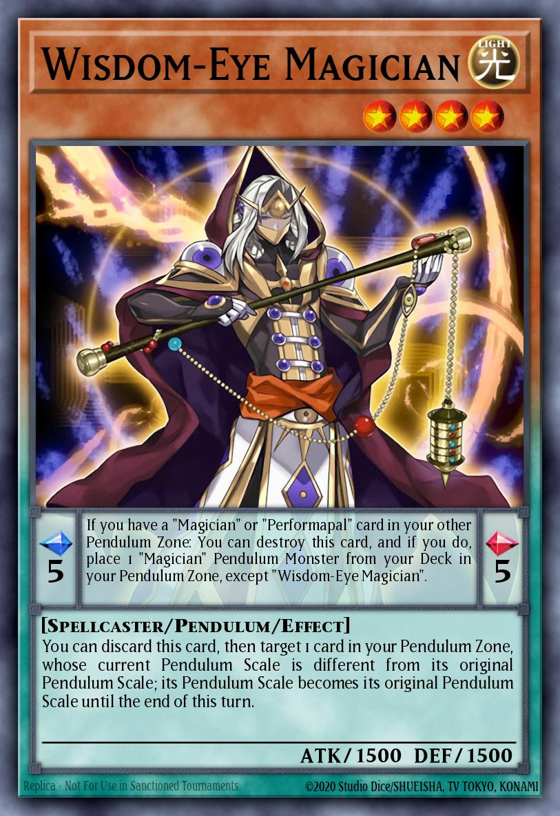 Wisdom-Eye Magician Yu-Gi-Oh card