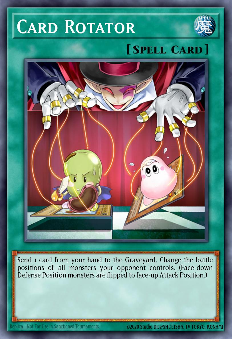Card Rotator Yu-Gi-Oh card