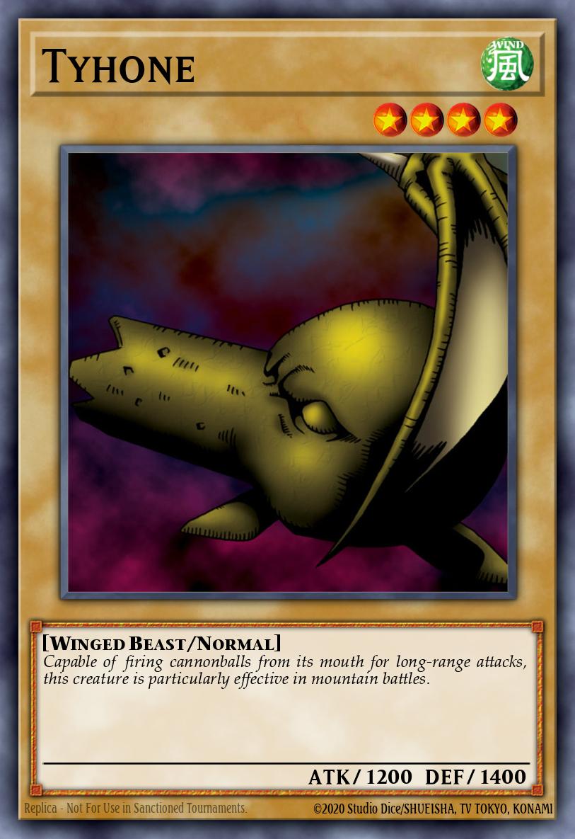 Tyhone Yu-Gi-Oh card