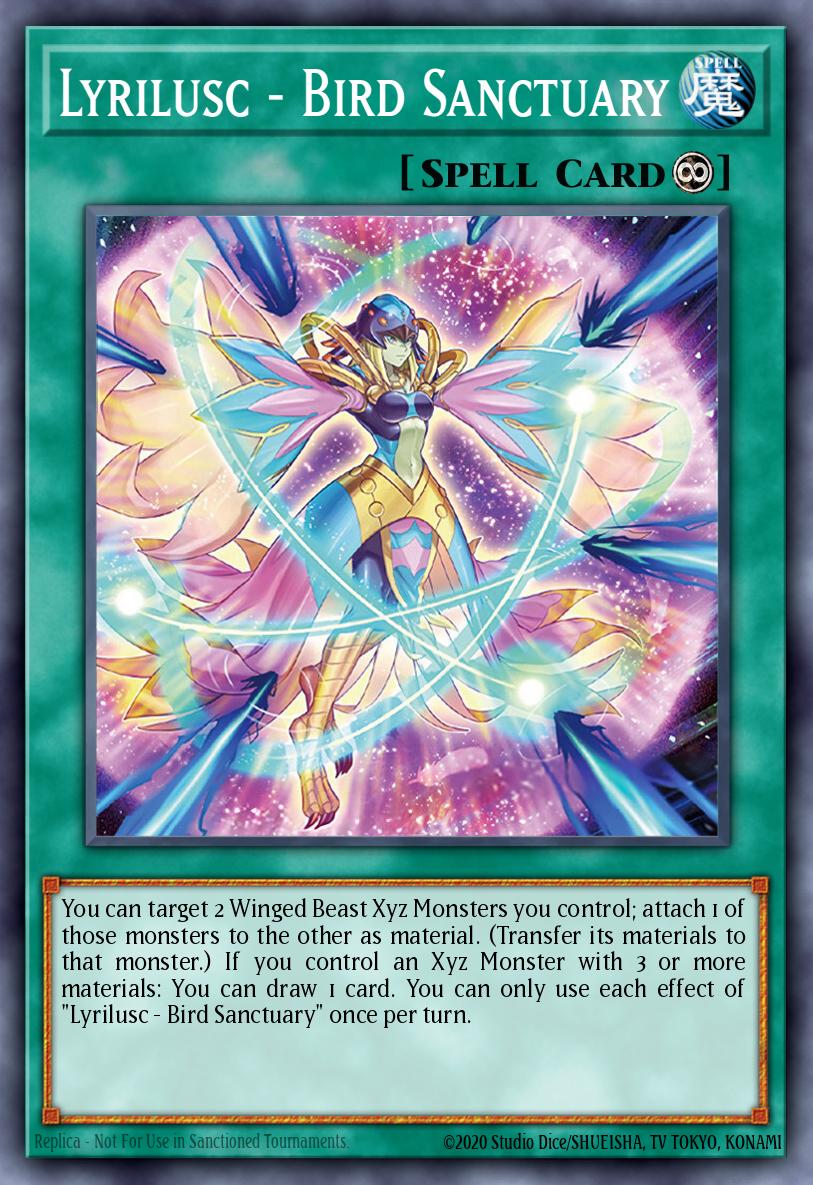 Lyrilusc - Bird Sanctuary Yu-Gi-Oh card