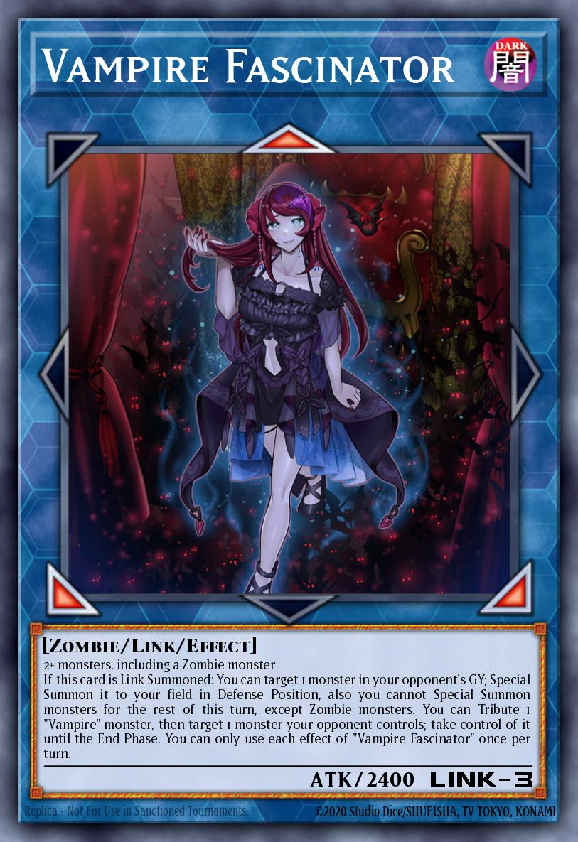 Vampire Fascinator Yu-Gi-Oh card