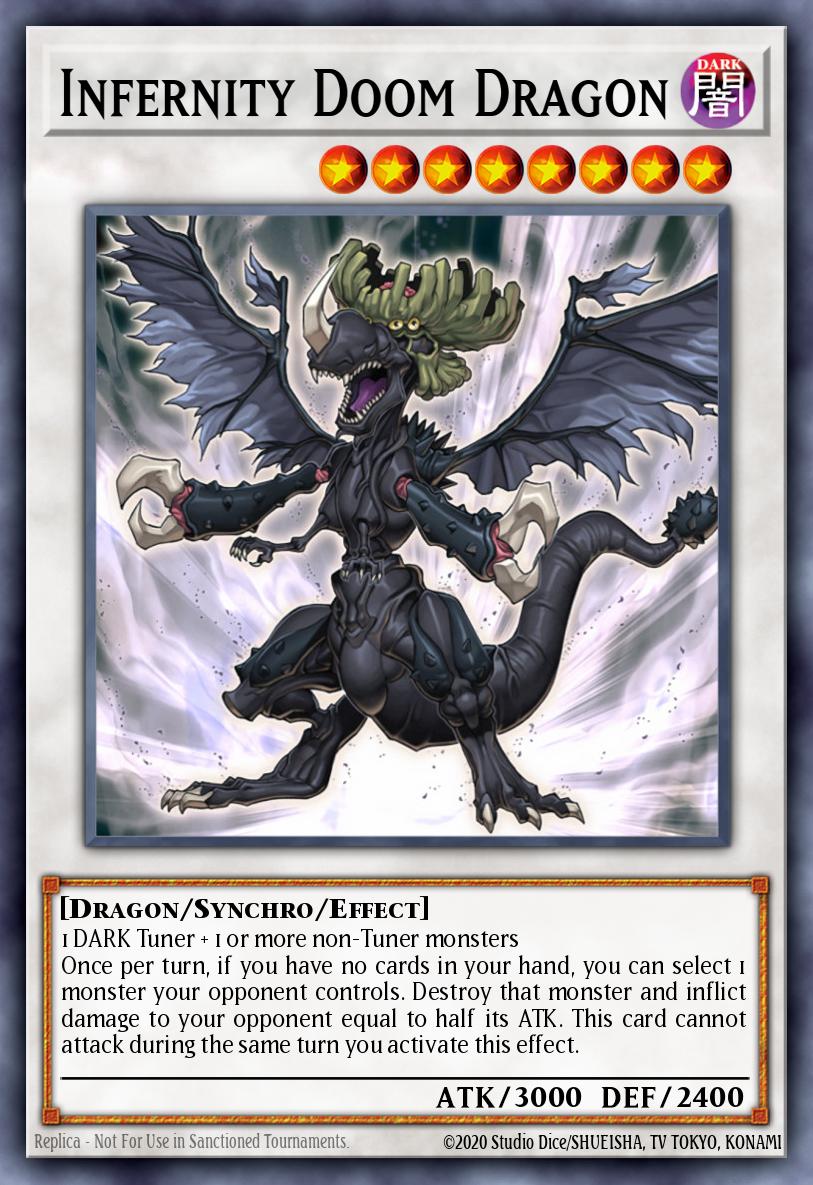 Infernity Doom Dragon Yu-Gi-Oh card